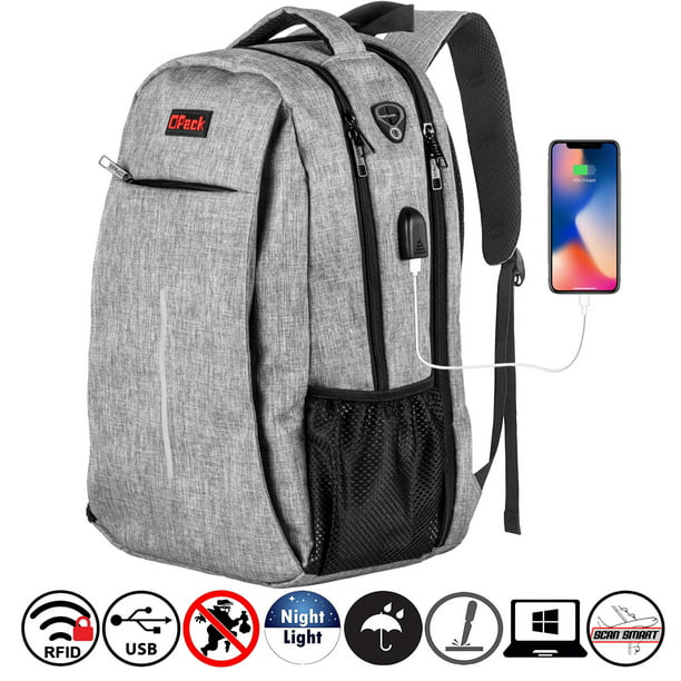 Give Us Pizza Abduction Backpack Daypack Rucksack Laptop Shoulder Bag with USB Charging Port 